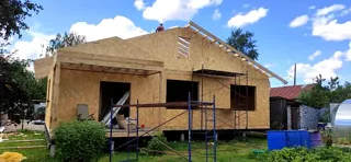 Haus 112,5 m² nach individuellem Projekt, Ivanovo: Dach