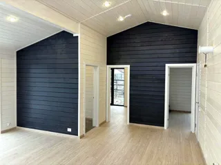 Showroom Barnhouse 76.3 in Kostroma: Fertiges Haus