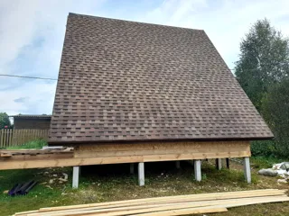 Haus nach individuellem Entwurf, Region Jaroslawl: fertiges Gebäude