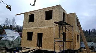 Haus nach Projekt „William 192“, Dorf Timonovo: Obergeschoss und Dachgeschoss