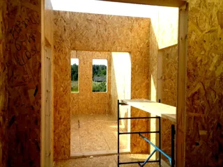Haus nach individuellem Entwurf, Dorf Fedosovo: Wandmontage