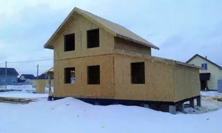 Garage, “Solo + garage” design, Sverdlovsk Region: finished building