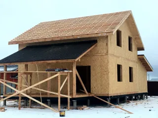 Custom-design house, Kostroma: roofing