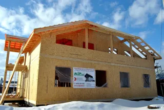 Haus nach Projekt „Townhouse - 1“, Ivanovo: Obergeschoss und Dachgeschoss