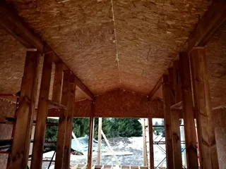 Haus 65,4 m² nach individuellem Projekt, Dorf Striznevo: Trennwände
