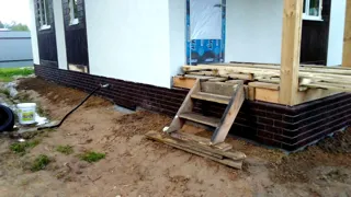 Haus nach Projekt „Slawjanskij Skit“, Region Jaroslawl: Fassadenverkleidung