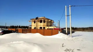 Haus nach Projekt „Premera“, Dorf Bolshoe Klochkovo: Dach
