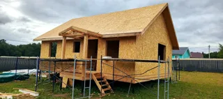 “Almaz” projesine göre 68,4 m² ev, Gavshino köyü: çatı