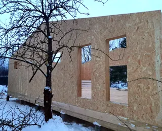 99 m² ev, özel proje, “Navigator” SNT: duvar montajı