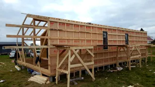 “Barnhouse 76.1” projeli ev, Strelnikovo köyü: çatı