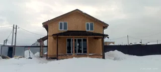 Haus 140 m², Projekt „Jessentuki 8x9“, Dorf Afanasovo: fertiges Haus