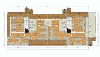 Haus nach Projekt „Pegas-2“, Gebiet Moskau: Projektgrundriss
