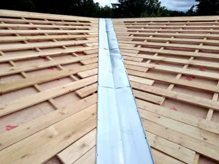 Custom-design house, Shurintsevo village: roofing