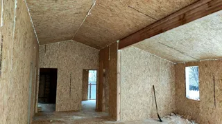 Haus nach Projekt „Barnhouse 110“, Ivanovo: Innenwände