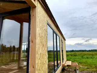“Barnhouse 76” projeli ev, Kostroma bölgesi: çatı