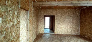 Haus nach individuellem Projekt, Dorf Kudrino: Trennwände
