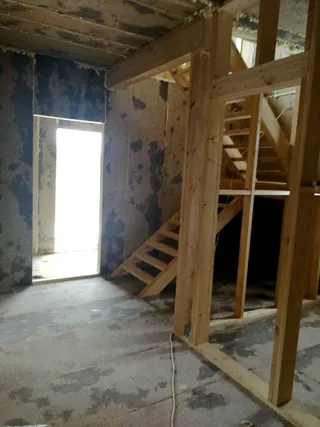Haus nach individuellem Projekt, Dorf Greshnevo: Trennwände