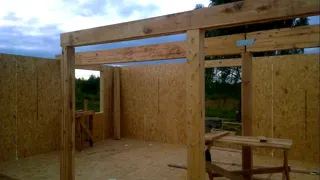 Haus nach Projekt „Dilischans“, Siedlung Iskra Oktyabrya: Wandmontage