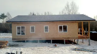 Özel projeye göre 97 m² ev, Ikonnikovo köyü: tamamlanmış ev