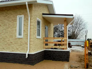 Haus nach Projekt „Finnisch 50“, Murom: Fertiges Haus