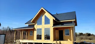 173 m² house built to a custom design, Rodniki: completed house