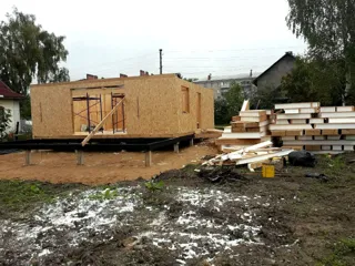 “Yesentuki 8x8” projesine göre ev, Rybinsk: duvar montajı