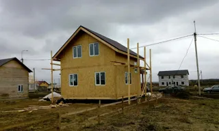 Haus nach Projekt „Gamma“, Kostroma: Fertiges Haus