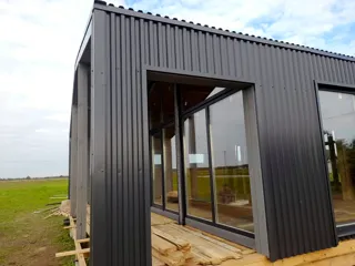 Haus nach Projekt „Barnhouse 84.2“, Dorf Ivantsevo: Fertiges Haus