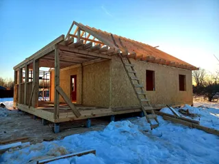 Haus 105 m² nach individuellem Projekt, Dorf Svingino: Dach