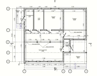 Özel projeli ev, Kolokunovo köyü: proje planı