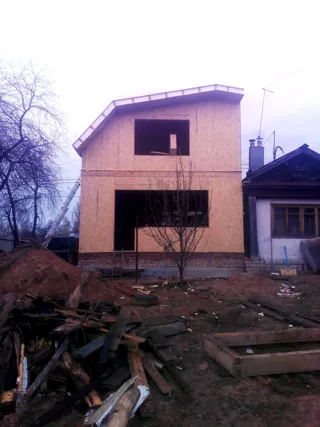 Haus nach individuellem Entwurf, Ivanovo: Wandmontage