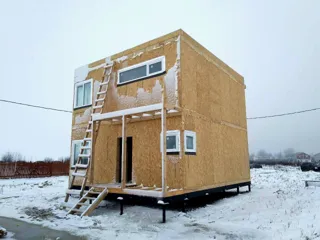 Haus nach Projekt „Stil 108“, Siedlung Yaroslavka: Fertiges Haus