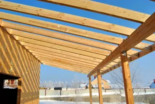 Haus nach Projekt „Arizona“, Gebiet Nischni Nowgorod: Dach