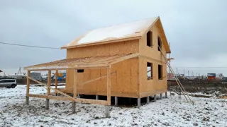 135 m² house, “Vstrecha” design, Kostroma Region: finished house