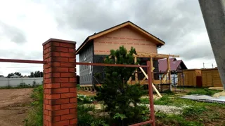 Haus nach Projekt „Jessentuki 7.5x7.5“, Dorf Rastunovo: Fertiges Haus