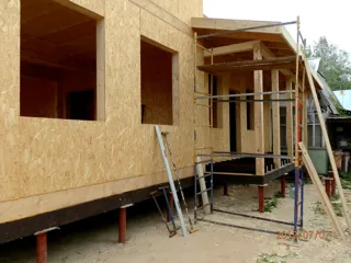 Haus nach individuellem Entwurf, Gebiet Moskau: Wandmontage