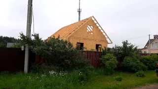 Haus nach individuellem Entwurf, Dorf Novo-Talitsy: zweites Obergeschoss und Dachgeschoss