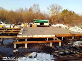 Haus 151,3 m² nach individuellem Projekt, Dorf Maloe Boriskovo: SIP-Boden auf Höhe 0
