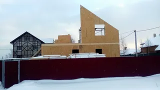 Haus nach Projekt „Markis“, Gebiet Moskau: Wandmontage