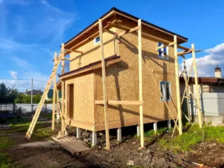 Haus 102 m², Projekt „Karl“, Rybinsk: fertiges Haus