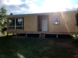 Özel projeye göre 75 m² ev, Derevni köyü: tamamlanmış ev