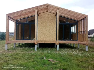 Haus nach individuellem Entwurf, Dorf Stepannikovov: Dach