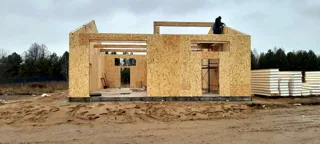 Garage nach individuellem Projekt, Gebiet Iwanowo: Wandmontage