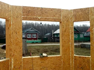 Haus nach individuellem Entwurf, Dorf Barskoe-Tatarovo: Wandmontage