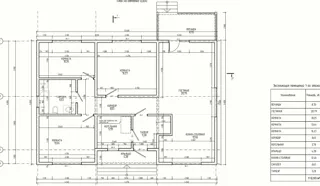 Haus 112,5 m² nach individuellem Projekt, Ivanovo: Projektgrundriss