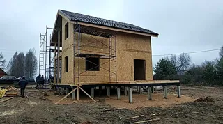 Haus nach Projekt „Majak“, Region Twer: Obergeschoss und Dachgeschoss