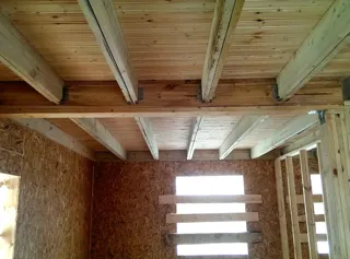Haus nach Projekt „Sefir“, Dorf Kadnikovo: Innenwände