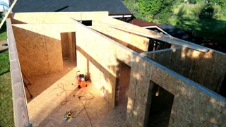 Haus 56 m² nach individuellem Projekt, Dorf Kleshchevo: Trennwände