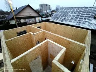 83,37 m² ev, “Avdeevo 2” projesi, Kostroma: iç bölme duvarlar