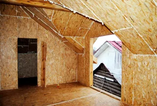 House, “Valencia” design, Kosterevo: interior partitions